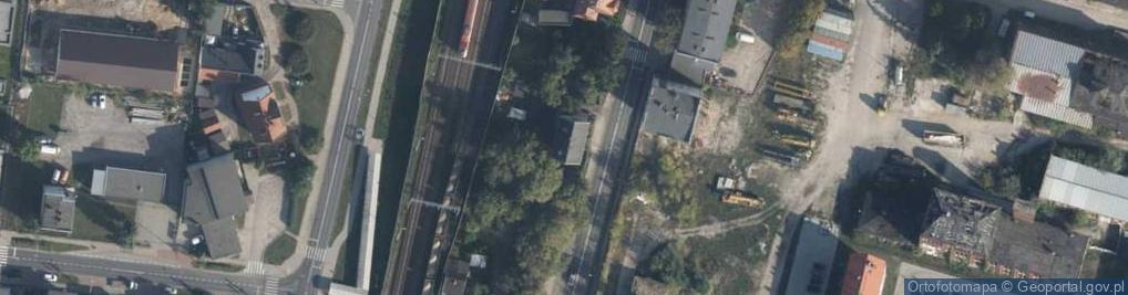 Zdjęcie satelitarne Handel Detaliczny Art Przemysłowymi i Ogólnospożyw