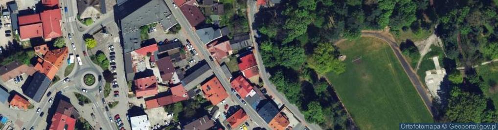 Zdjęcie satelitarne Handel Detaliczny Art Przemysłowymi