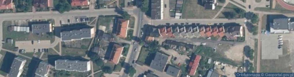 Zdjęcie satelitarne Handel Detaliczny Art Przemysłowymi