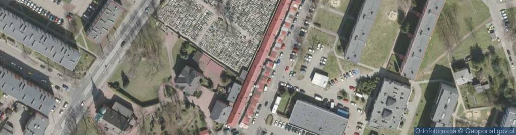 Zdjęcie satelitarne Handel Detaliczny Artkułami Spożywczymi