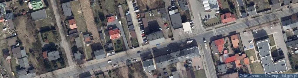 Zdjęcie satelitarne Handel Detaliczny Artyk Żywnościowymi