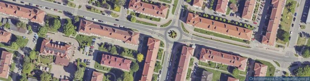 Zdjęcie satelitarne Handel Detaliczny Artykułami Spożywczo Przemysłowymi