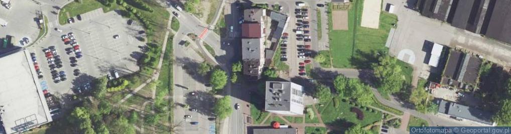 Zdjęcie satelitarne Handel Detaliczny Artykułami Spożywczymi