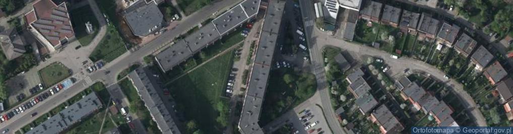 Zdjęcie satelitarne Handel Detaliczny Artykułami Spożywczymi