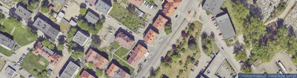 Zdjęcie satelitarne Handel Detaliczny i Hurtowy Artykułami Przemysłowymi