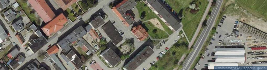 Zdjęcie satelitarne Handel Detaliczny i Hurtowy Pierzchlewicz