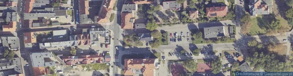 Zdjęcie satelitarne Handel Detaliczny Kiosk Ruch Leszno