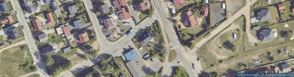 Zdjęcie satelitarne Handel Detaliczny Żywnością Gołębiewska Danuta