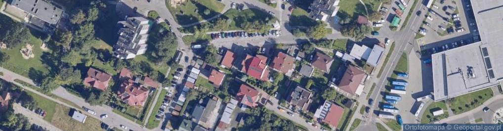 Zdjęcie satelitarne Handel Detaliczny Żywnością