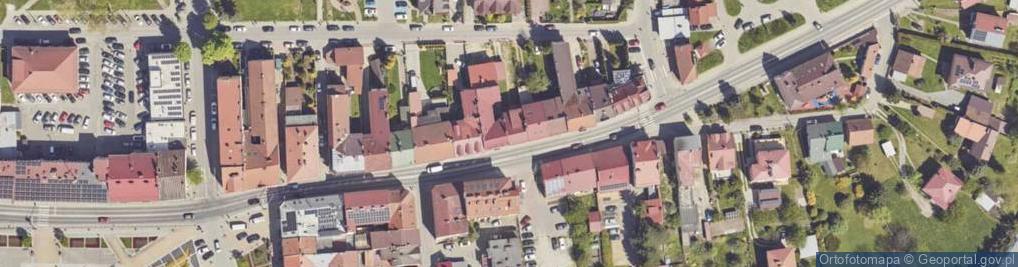 Zdjęcie satelitarne Handel Detaliczny