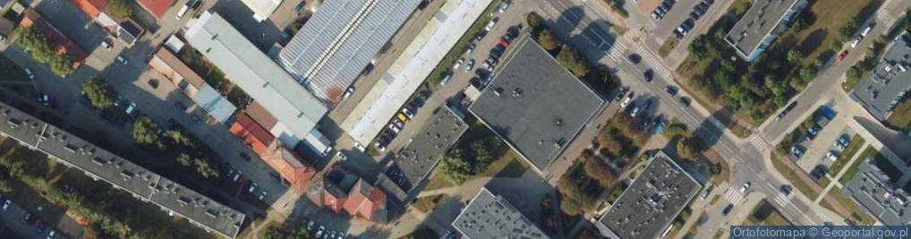 Zdjęcie satelitarne Handel Detaliczny