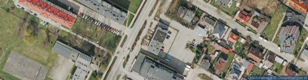 Zdjęcie satelitarne Handel Detaliczny
