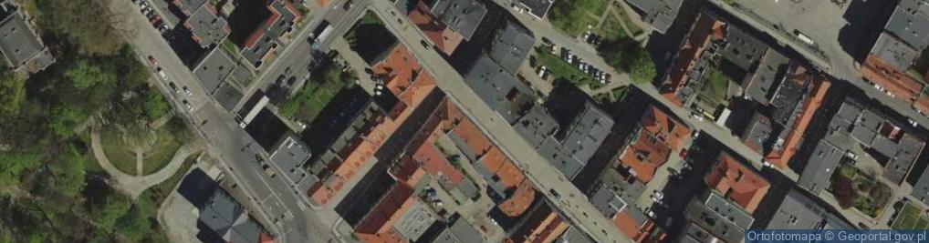 Zdjęcie satelitarne Handel Detaliczny