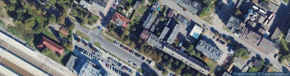 Zdjęcie satelitarne Handel Gastronomia