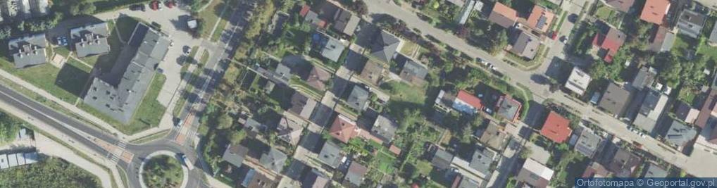 Zdjęcie satelitarne Handel Hurt Art Spożywczymi Mat Budowl Transp Towarowy