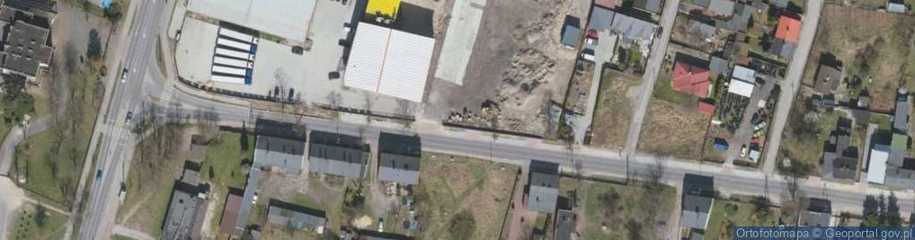 Zdjęcie satelitarne Handel - Hurt - Detal Art.Samochodowymi, Skórzanymi Import - Export Janusz Szafraniec