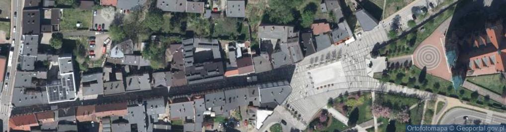 Zdjęcie satelitarne Handel Hurt Detal Export Import Artyk Przemysł Spożywcz