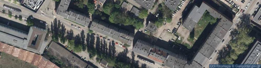 Zdjęcie satelitarne Handel Hurt Detal Pośrednictwo Handl Marketing Reklama