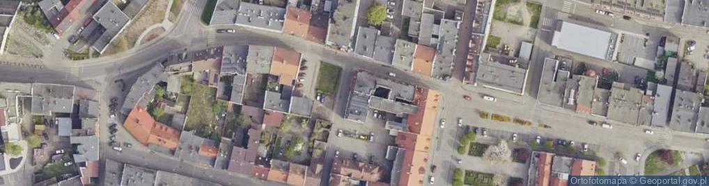Zdjęcie satelitarne Handel Hurt Detal Spożywczo Przemysłowy Import Eksport
