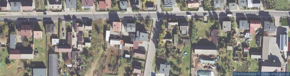 Zdjęcie satelitarne Handel Hurt i Detaliczny Art Spoż i Przem Poch Kraj i Zagr K Piasecki