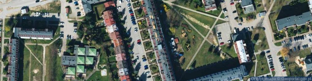 Zdjęcie satelitarne Handel Hurt Okrężny Imp Exp Usł Elektron Energet