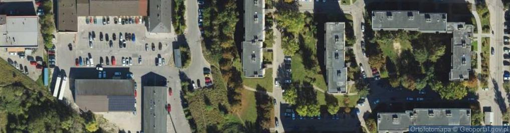 Zdjęcie satelitarne Handel Hurtowo Detaliczny Janusz Rogowski i S Ka