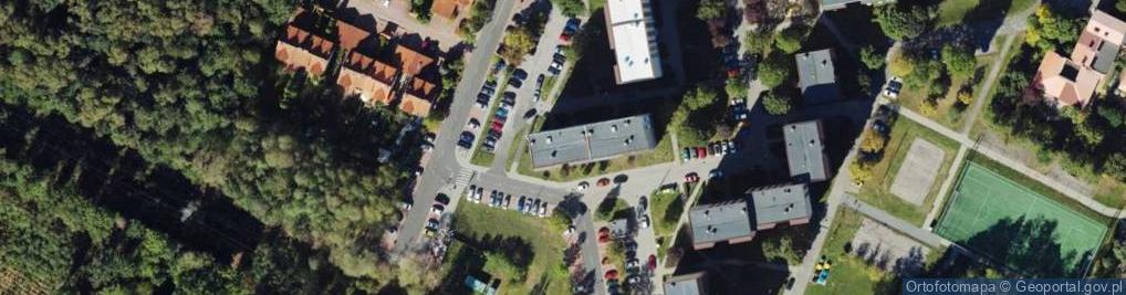 Zdjęcie satelitarne Handel Hurtowo Detaliczny