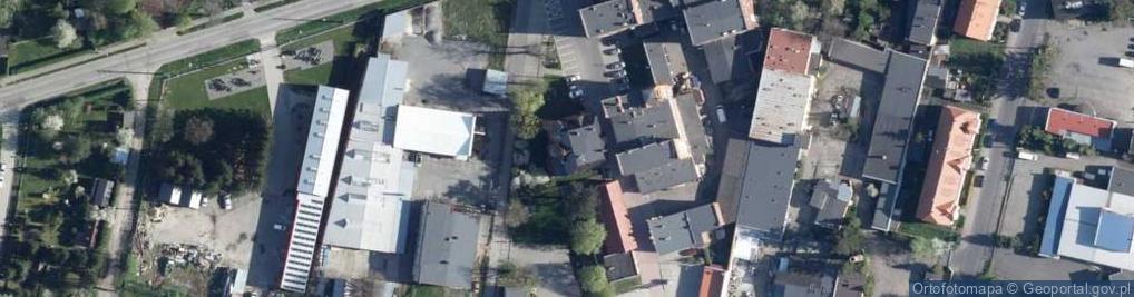 Zdjęcie satelitarne Handel Hurtowy Art Przemysłowymi