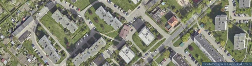 Zdjęcie satelitarne Handel Hurtowy Art Spożywczymi i Przemysłowymi Świerczyńska Mitas E