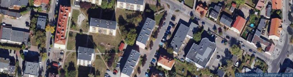 Zdjęcie satelitarne Handel Hurtowy Detaliczny Art Przem Butex Andrzej i Tomasz Wydrzy+Ski