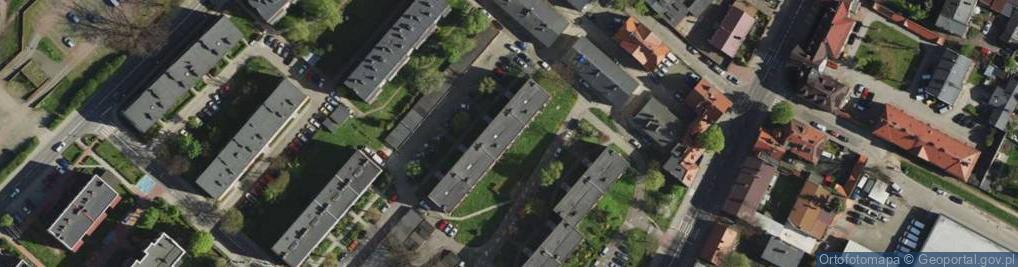 Zdjęcie satelitarne Handel Hurtowy Detaliczny Artyk Rol Spoż Przem
