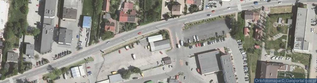 Zdjęcie satelitarne Handel Hurtowy i Detaliczny Art Spżywczymi