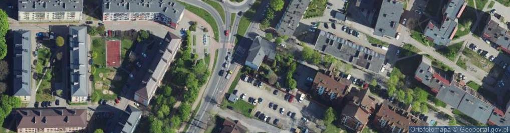 Zdjęcie satelitarne Handel Hurtowy i Detaliczny Maria Hąc, Zbigniew Gębarski