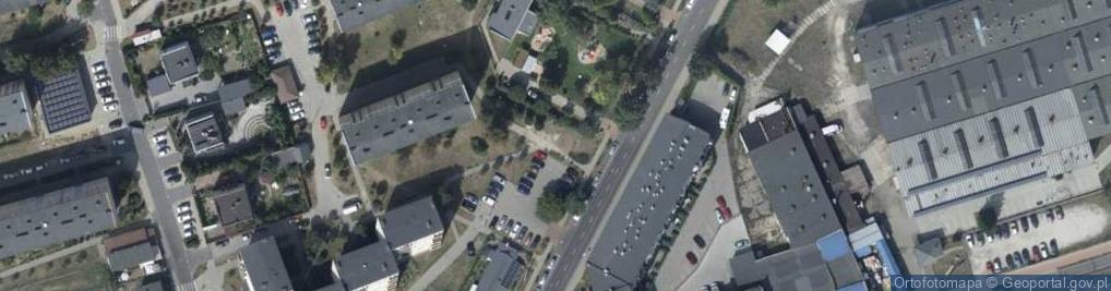 Zdjęcie satelitarne Handel Hurtowy i Okrężny i Hurtowy