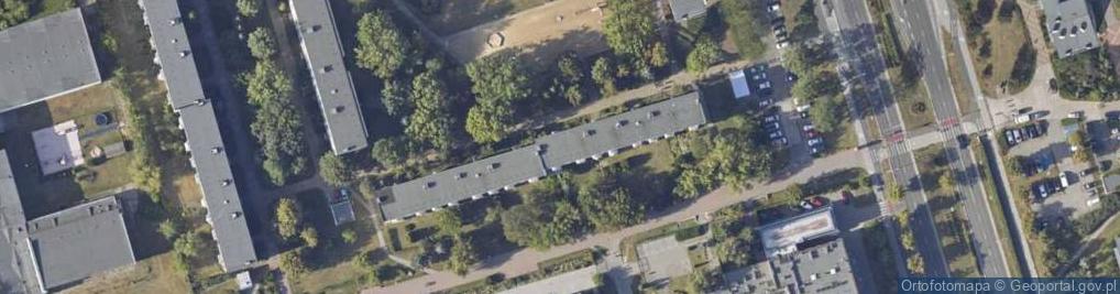 Zdjęcie satelitarne Handel Hurtowy i Okrężny