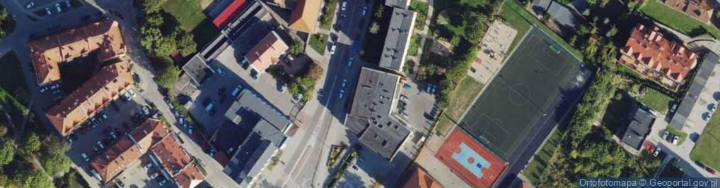 Zdjęcie satelitarne Handel i Usługi Hurt i Detal Elek San Janusz Sobczyński Grzegorz Miller