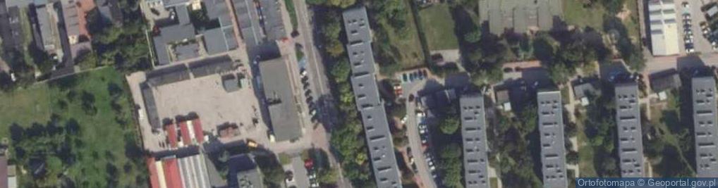 Zdjęcie satelitarne Handel i Usługi Mirosława Kusiak