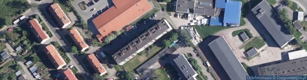 Zdjęcie satelitarne Handel i Usługi Ogólnobudowlane Ireneusz Drabik