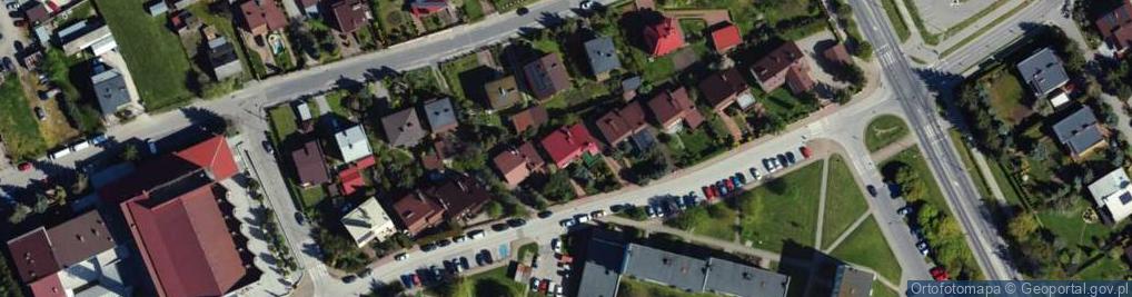 Zdjęcie satelitarne Handel i Usługi Transportowe