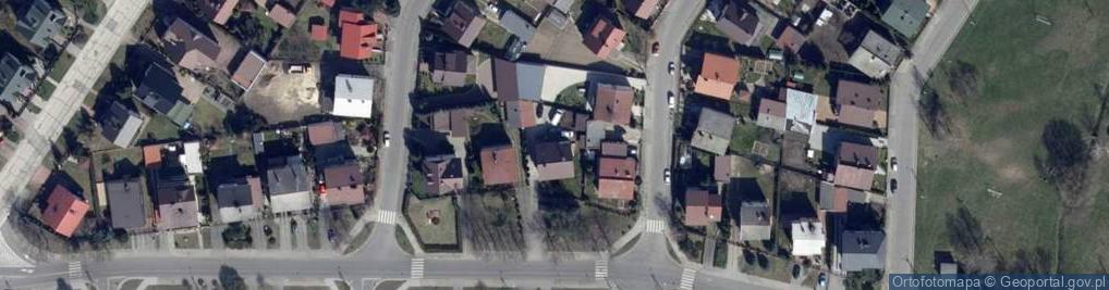 Zdjęcie satelitarne Handel Mirosława Rozrażewska