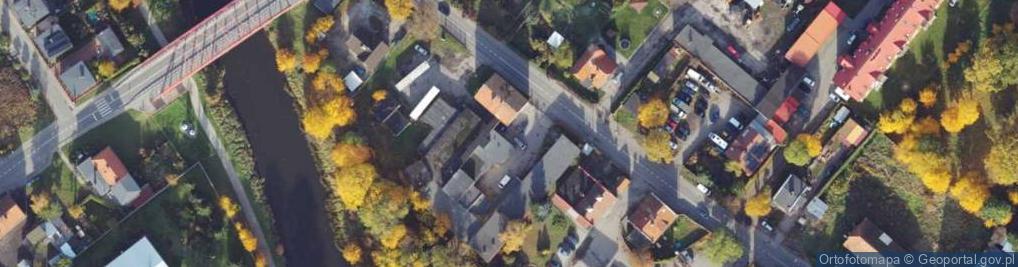 Zdjęcie satelitarne Handel Obnośny Artyk Przemysłowymi