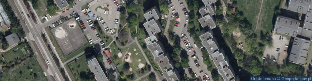Zdjęcie satelitarne Handel Obwoźny Akam Artur Świerkowski Andrzej Nowak
