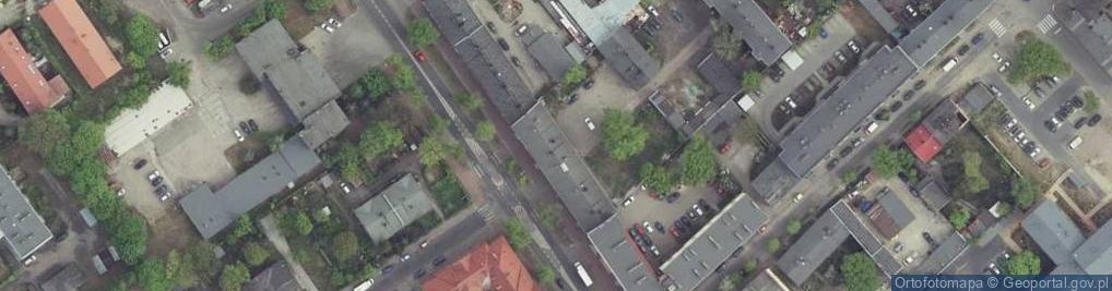 Zdjęcie satelitarne Handel Obwoźny Art Ogólnoprzemysłowymi