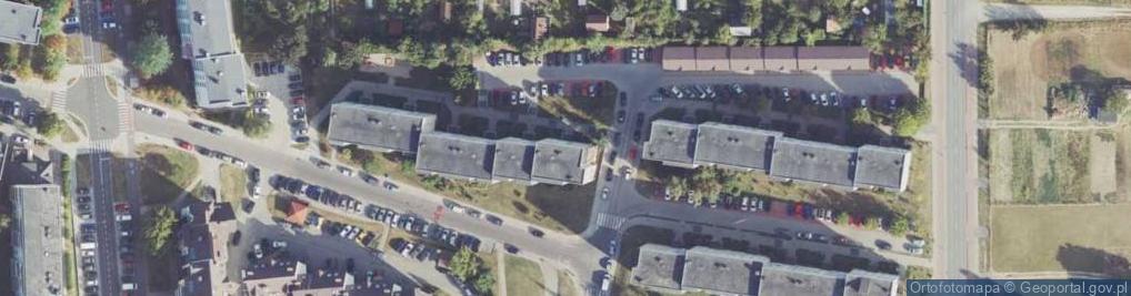 Zdjęcie satelitarne Handel Obwoźny Art.Przem.Import-Eksport, Usługi Wulkanizacyjne Lesław Golis