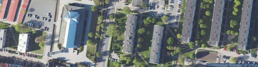 Zdjęcie satelitarne Handel Obwoźny Art Przemysłowymi Cichocka U Morusiewicz M