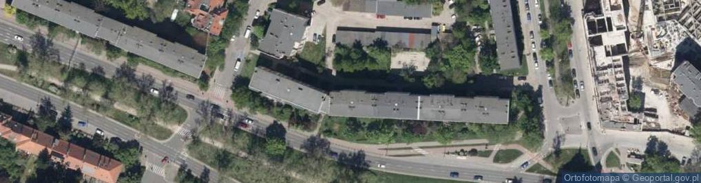 Zdjęcie satelitarne Handel Obwoźny Art Przemysłowymi