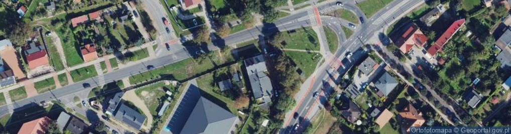 Zdjęcie satelitarne Handel Obwoźny Art Przemysłowymi