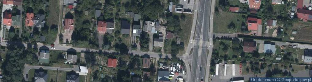 Zdjęcie satelitarne Handel Obwoźny Art Spoż Przemysłowe