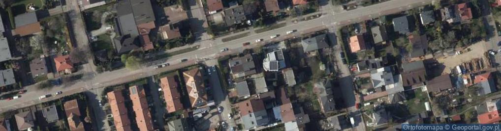Zdjęcie satelitarne Handel Obwożny Art.Spożywcze, Przemysłowe - Stolarstwo Okulus Zbigniew