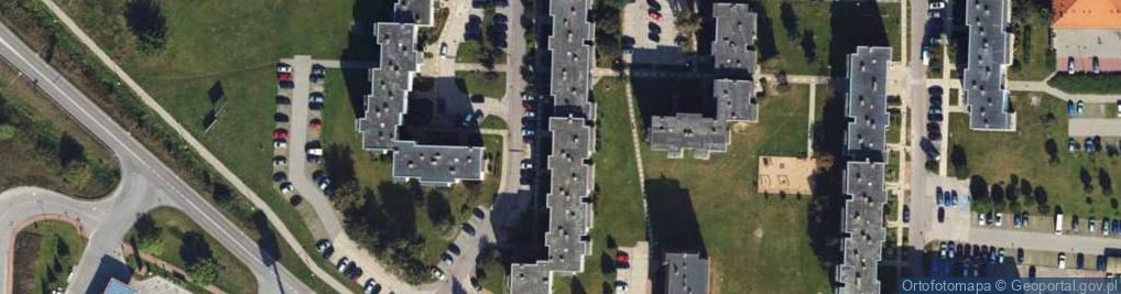 Zdjęcie satelitarne Handel Obwoźny Artyk Rolno Spożywczymi i Rybą